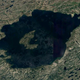 Mistastin Lake, the site of a horrendous asteroid impact some 34 million years ago. (Image: Google Maps)